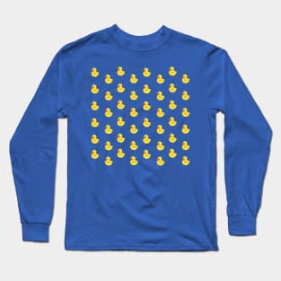 Rubber duck pattern Long Sleeve T-Shirt